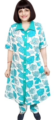 Women's Cotton Kurta Palazzo Pant Set Women's Cotton Kurta Palazzo Pant Set