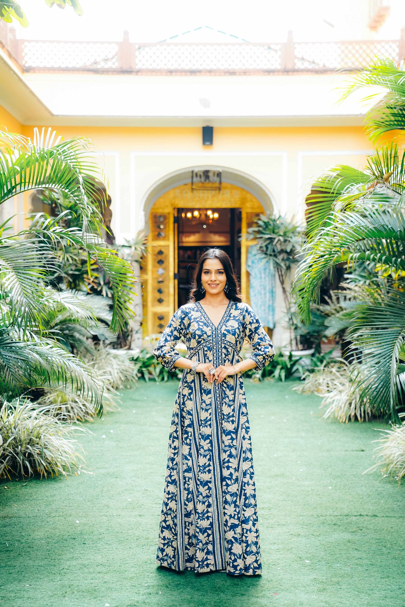 Aarzoo – Cotton Anarkali Suit