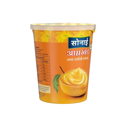 Sonai Amrakhand (100g) | Mango Flavored Strained Yogurt | Quick Snack