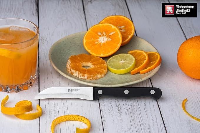 RICHARDSON SHEFFIELD Artisan Peeling Knife 3.5'' Kitchen Knife | Surgical Blade Knife | Best Knife for Kitchen Use