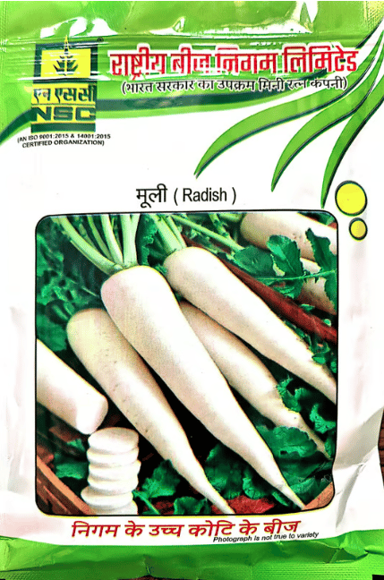 Nsc-Radish/Kashi Aadraa/TL-100 Gms Seeds