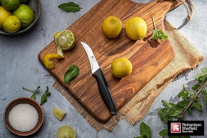RICHARDSON SHEFFIELD Advantage Peeling Knife 3.5" Kitchen Knife | Surgical Blade Knife | Best Knife for Kitchen Use