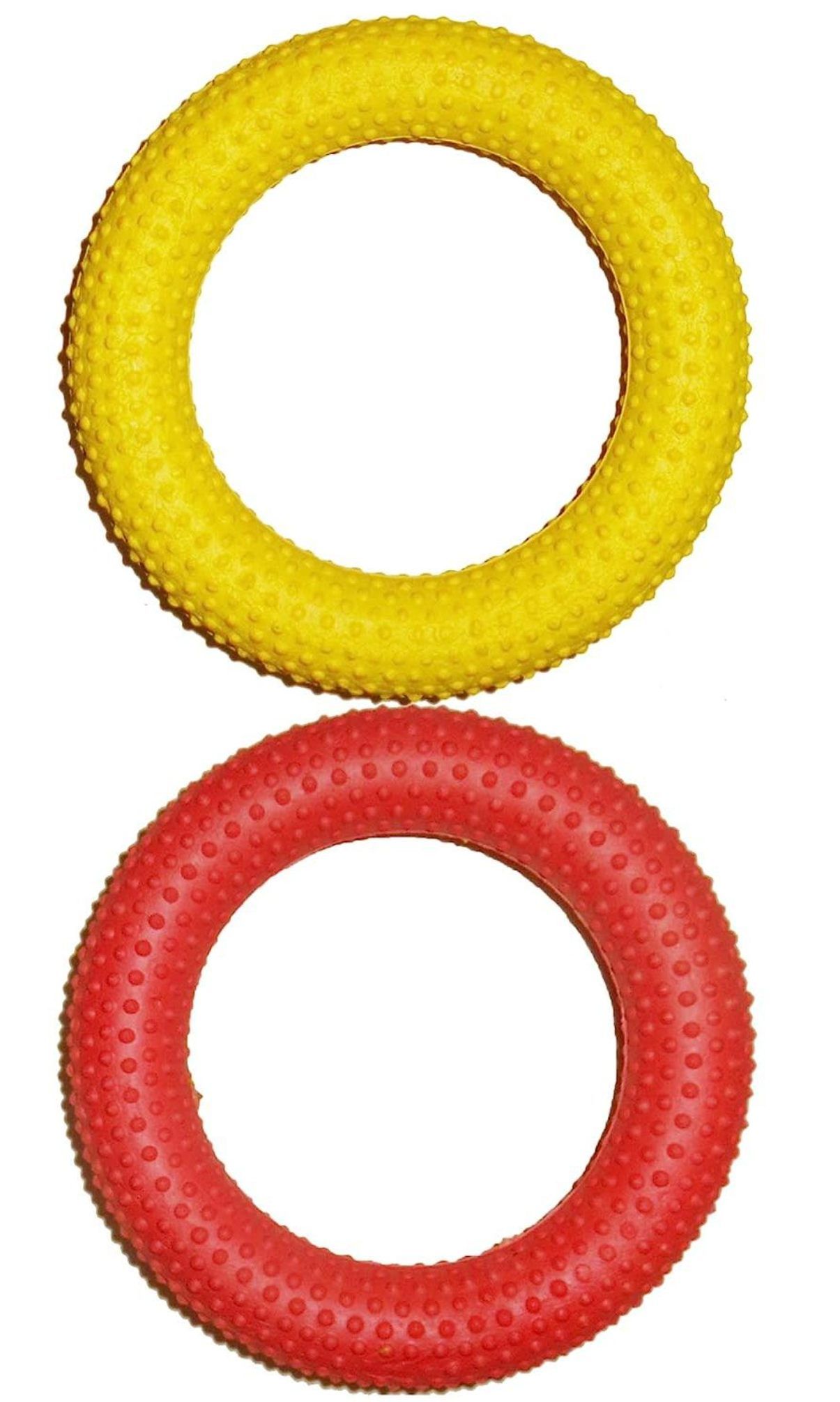 Rubber Dotted Tennikoit Ring, Kids Playing, Tennis Ring, Rubber Frisbee (Pack of 2)    