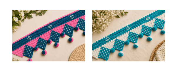 Crocheted Toran and Bandhanwar Set of 2