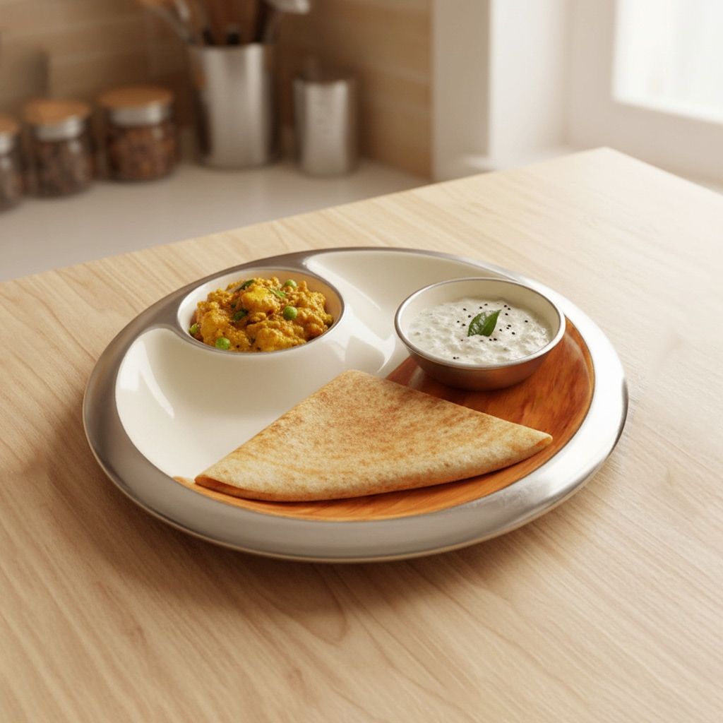 Aluminium Decorative Round Chip Dip (AMAS3246/13)