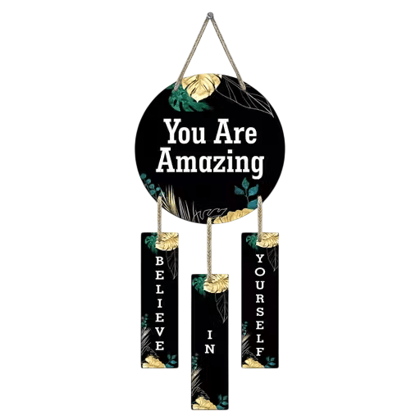 You Are Amazing Believe In Yourself Wooden Hanging