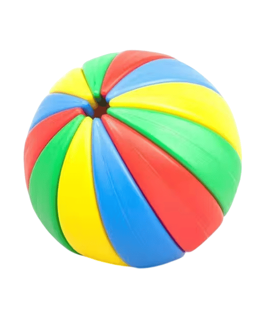 Rainbow Segmented Gripping Toy Balll