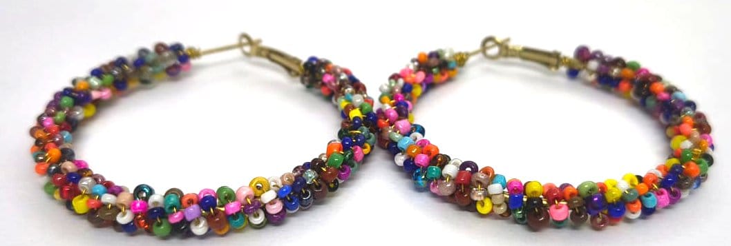 Beautifully Handcrafted Beads Earrings