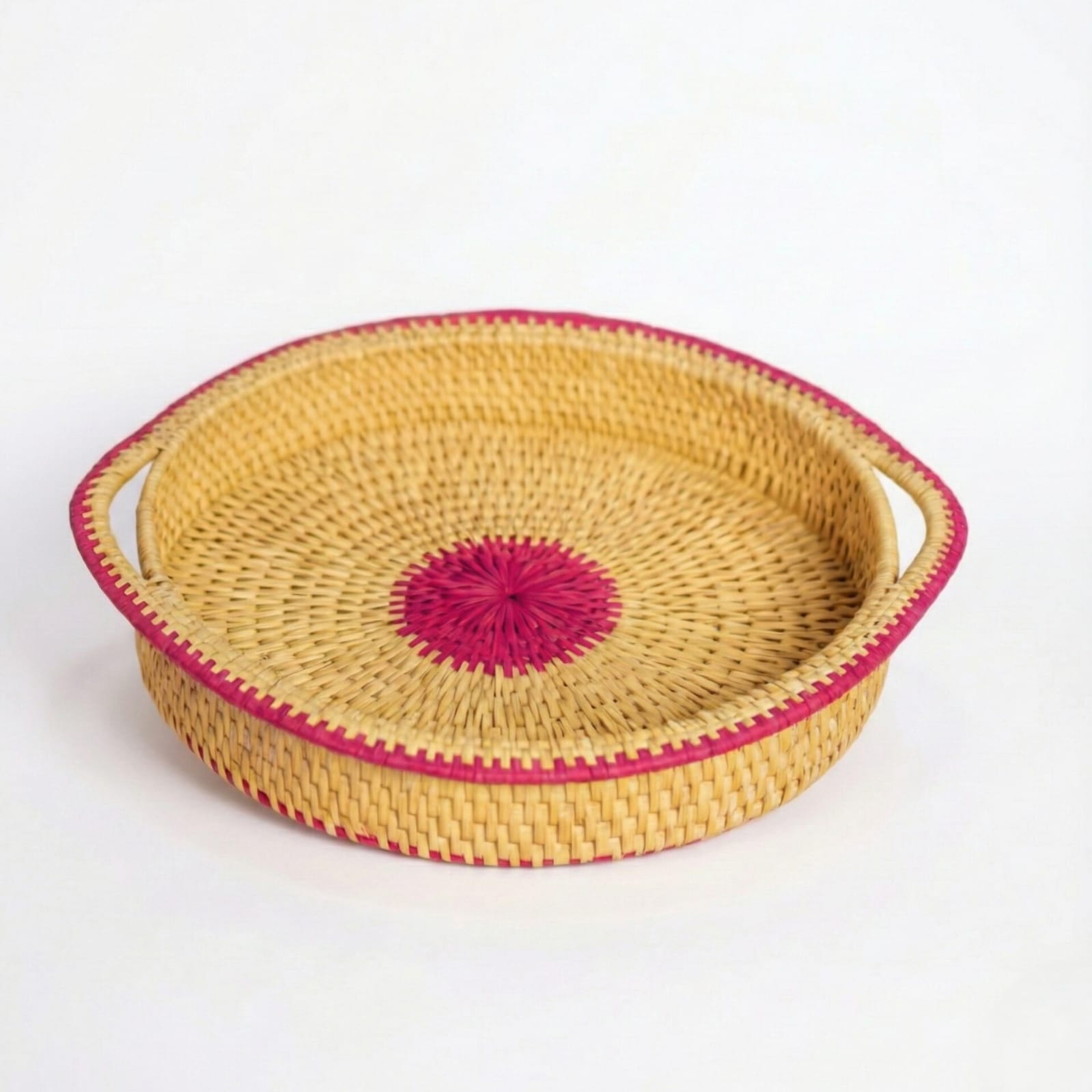 Palm Leaf Handmade Multi-Utility Tray Fruit Basket