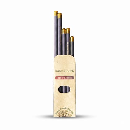 Plantable Seed Pencil – Pack of 5 Plantable Seed Pencil – Pack of 5
