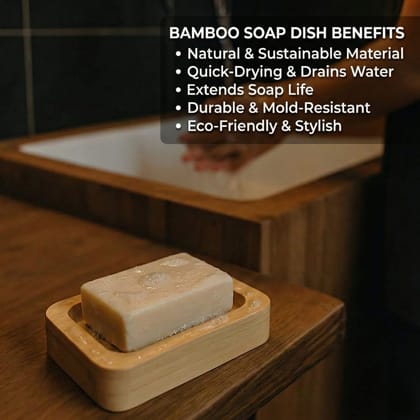 Bamboo Soap Stand Bamboo Soap Stand