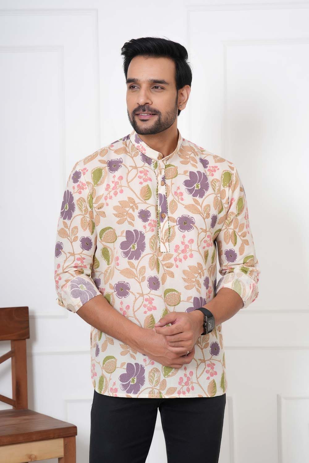 Tana Bana – Handcrafted Cotton Short Kurta
