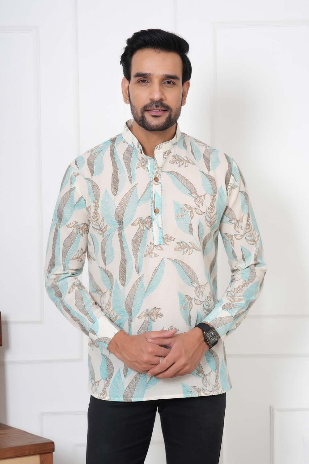 Sutra – Handcrafted Cotton Short Kurta