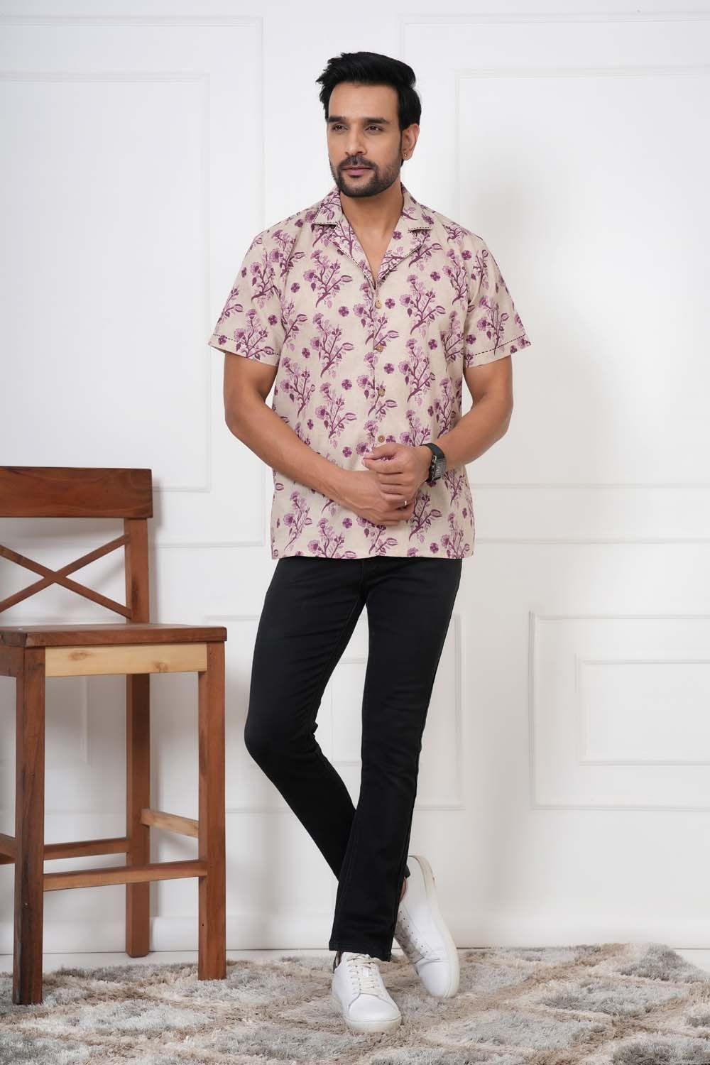 Aarav– Handcrafted Cotton Shirt