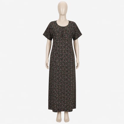Elegant Black Comfort Gown Elegant Black Comfort Gown