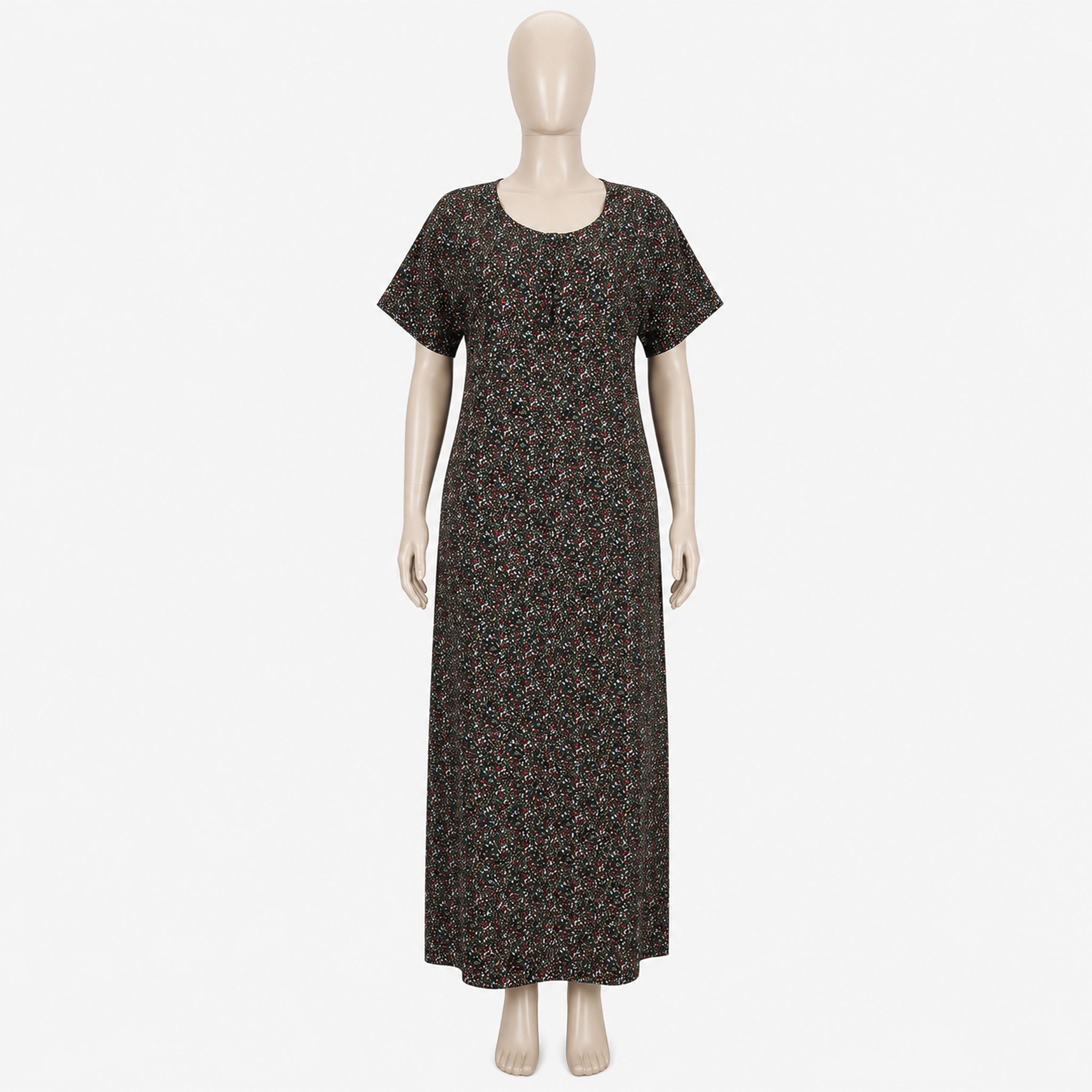 Elegant Black Comfort Gown