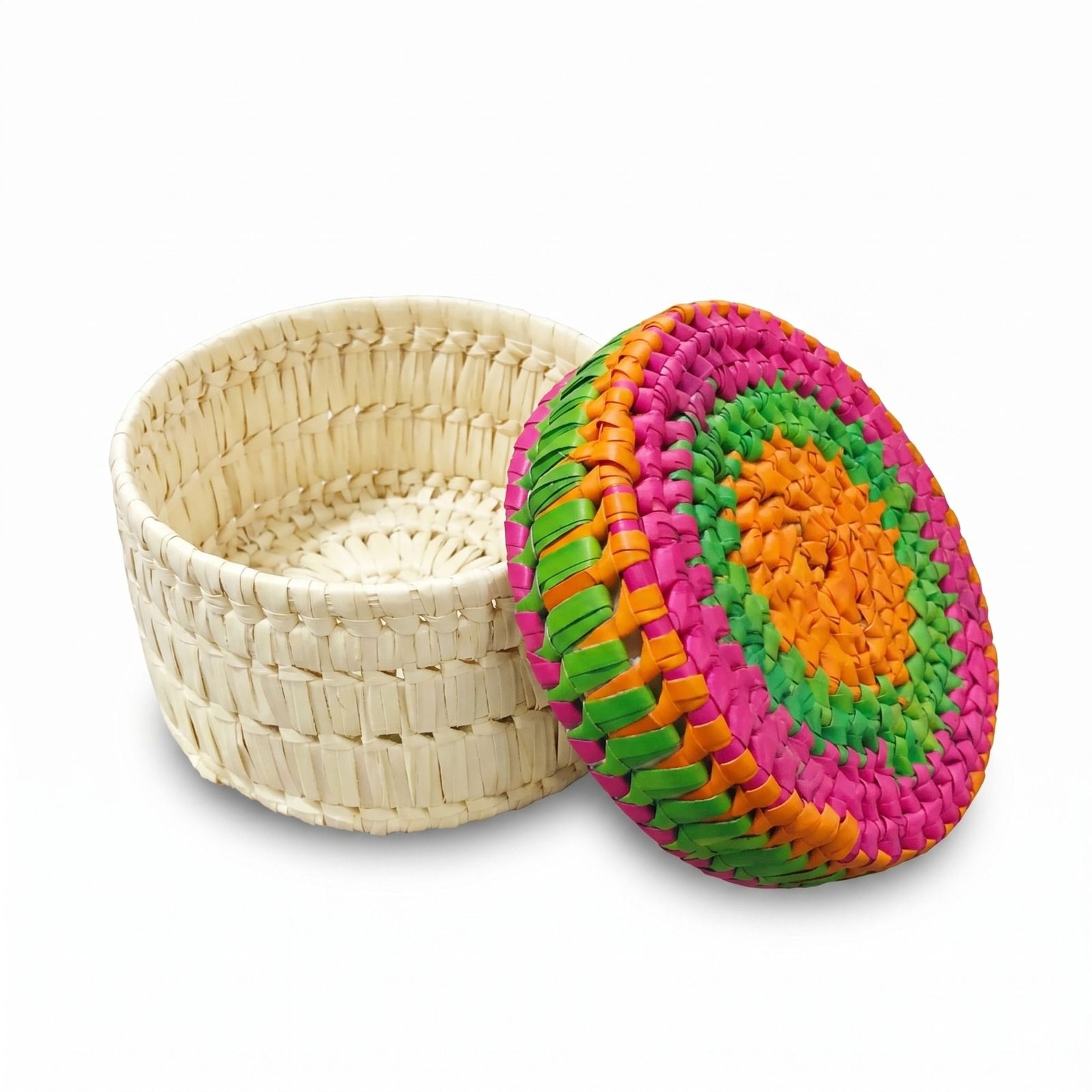 Palm Leaf Rainbow Box
