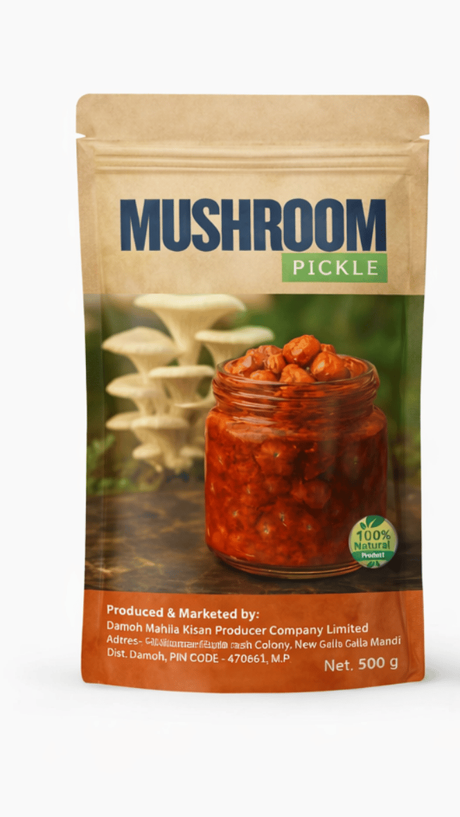 Damoh Mahila Mushroom Pickle 500g