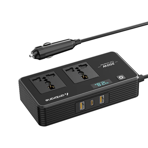 Ambrane SmartStrip Auto 200W Car Extension Board