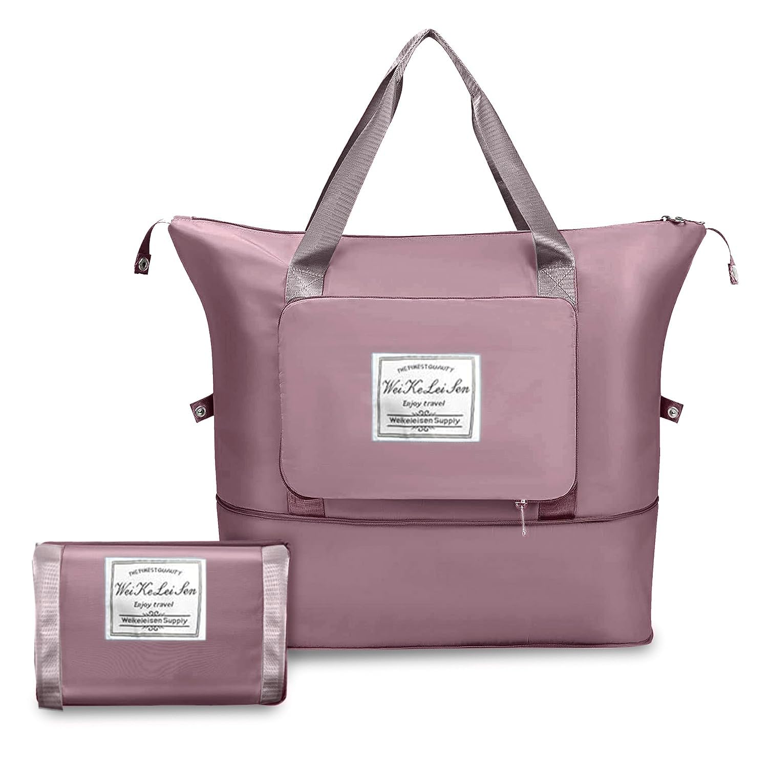 Foldable Travel Duffle Bag with Shoulder Strap, MULTI COLOR