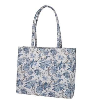 Lookout Blue Floral Tote Bag Lookout Blue Floral Tote Bag