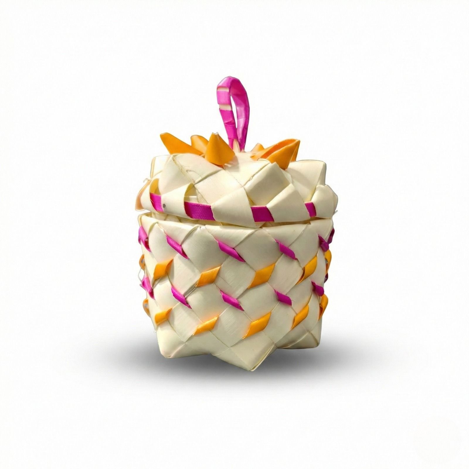 Palm Pineapple Gift Box – Handmade Eco-Friendly Storage Basket