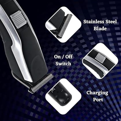 Men's Cordless Hair Trimmer – Rechargeable Beard Styling Machine Professional Hair Cutting Trimmer for Men – Rechargeable Grooming Kit