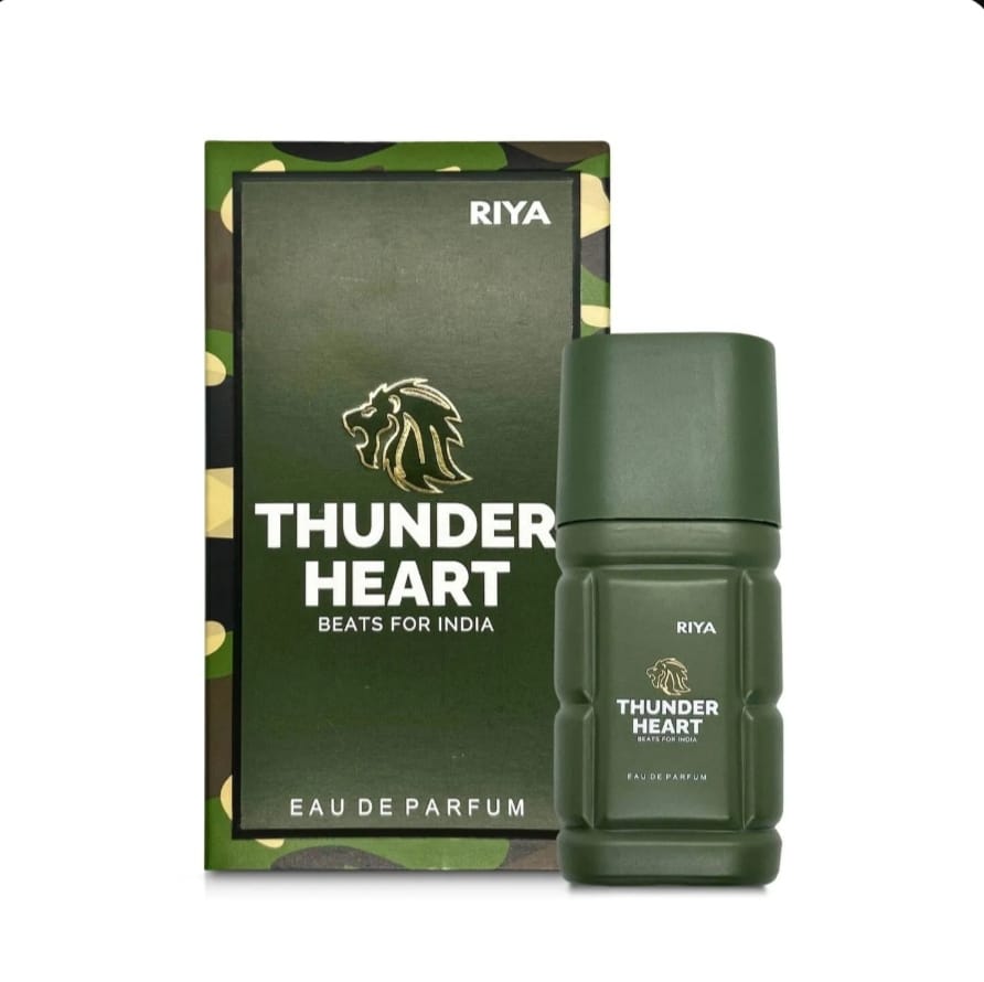 Riya Thunder Heart Eau De Parfum for Men - Long Lasting Fragrance