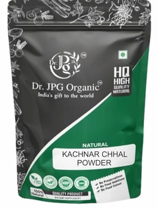 Dr JPG Organic Herbals  Kachnar Chaal Powder | Bauhinia Variegate | 200g | SO & GMP Certiffied.(Pack Of 1)