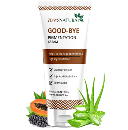  Elegantra Naturavives De Pigmentation Crème 100g Pack of 1 | Dark Spot Corrector for Face | Pigmentation, Acne Marks, Melasma Appearance, Blemishes, Hyperpigmentation & Uneven Skin Tone Correction Cream for Women & Men