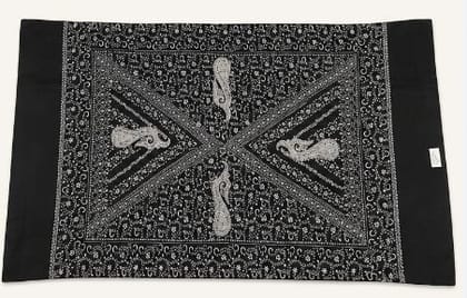 Black & White Paisley Bandana