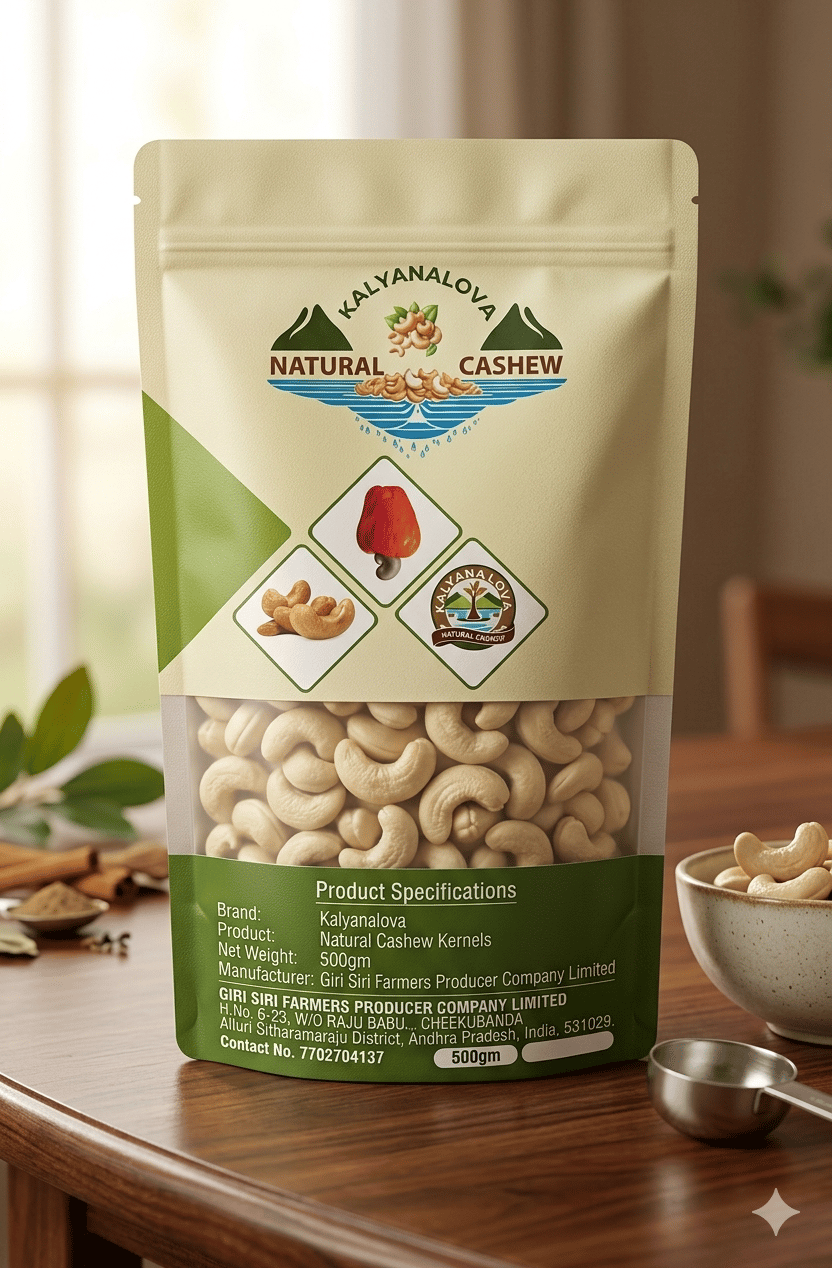 Kalyanalova Natural Cashew