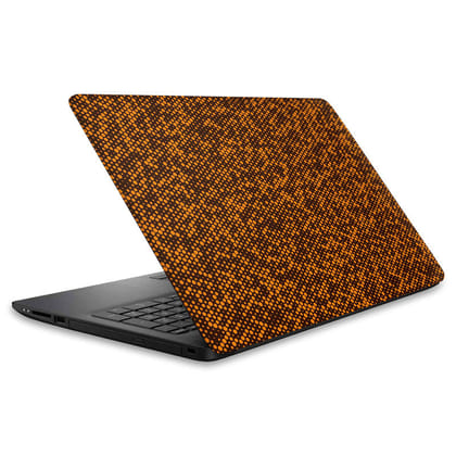 Matrix Design - Orange 2 Laptop Skins