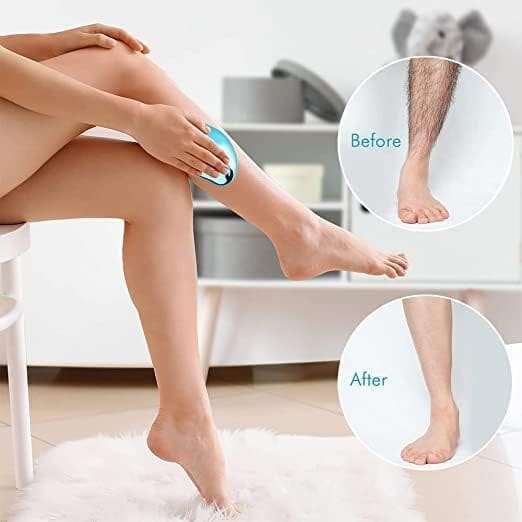 Crystal Hair Remover For Women And Men Stone Smooth Skin Crystal Painless Hair Removal Stone,1 Count
