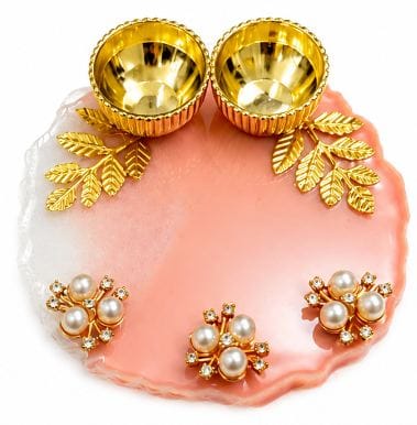 Traditional Pooja Haldi Kumkum Thali