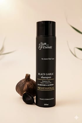Sur La Femme - Black Garlic Shampoo  (300 Ml)