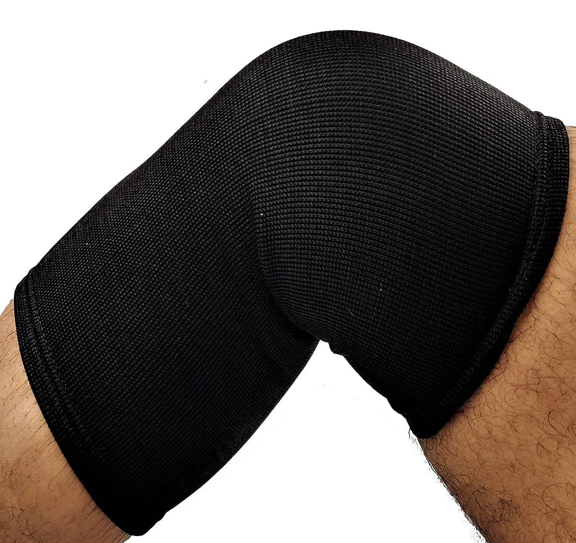 COBRA KNEE CAP for Sports, Free Size, BLACK, 1 PAIR