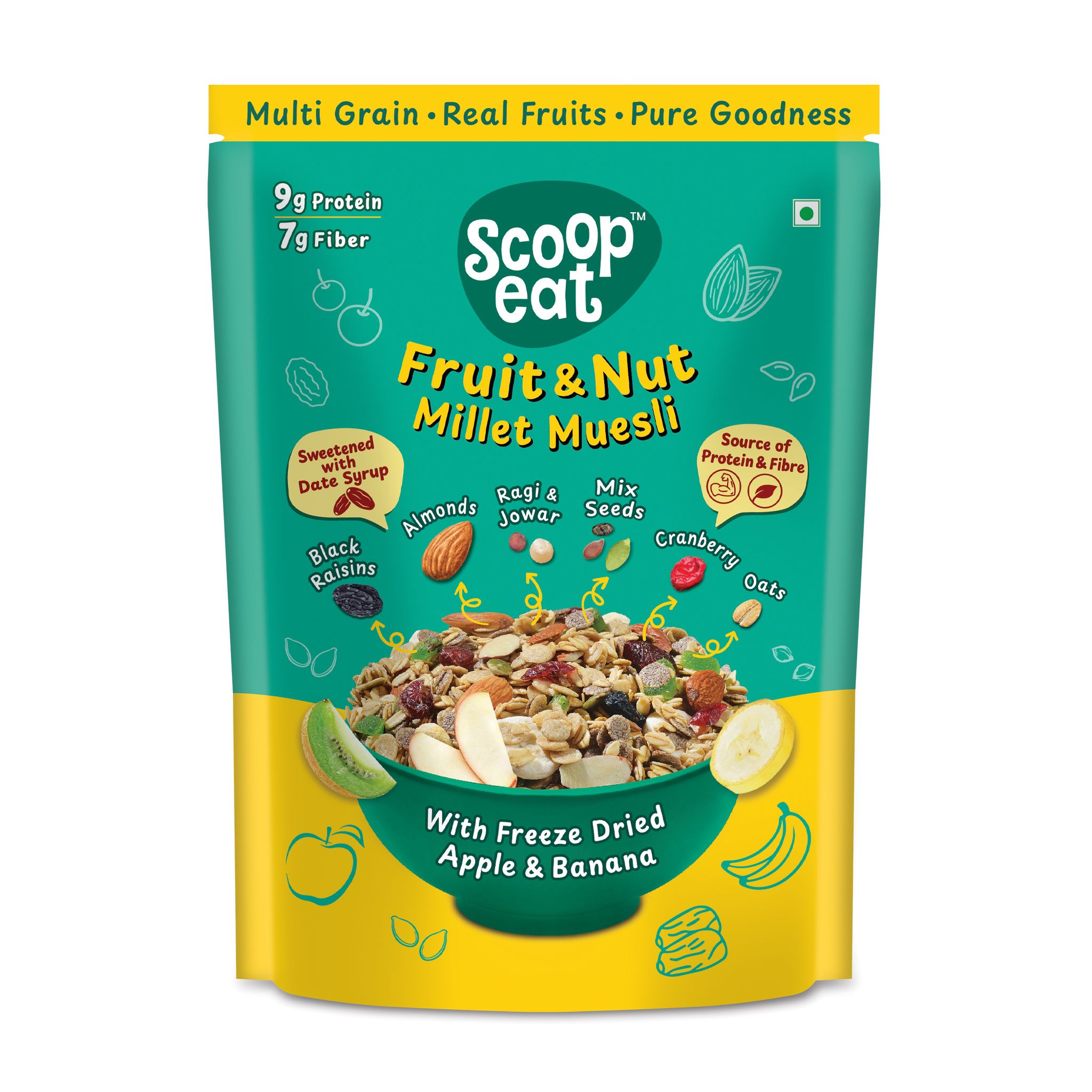 Scoopeat Fruit & Nut Muesli - 400gm