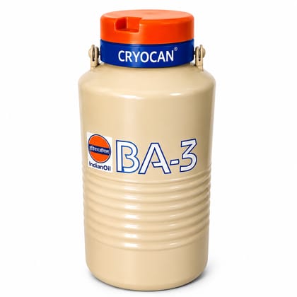 BA3 Cryocan | 3.9 Liter Liquid Nitrogen Container (LN2)
