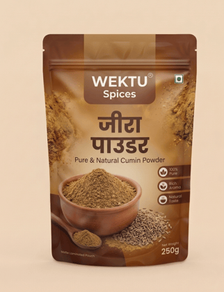 Wektu Spices Pure & Natural Cumin Powder (Jeera Powder).