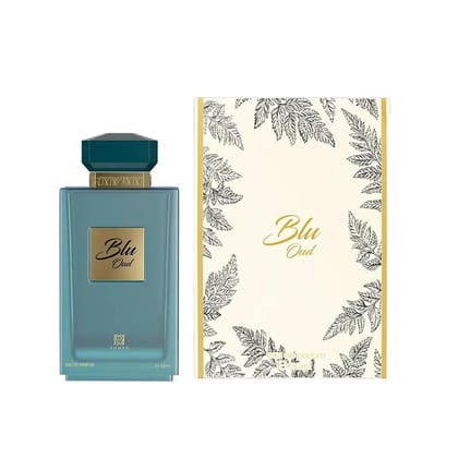 Ahmed Al Maghribi Blu Oud Eau De Parfum For Unisex 100ml – Rich Oud & Long-Lasting Luxury Fragrance