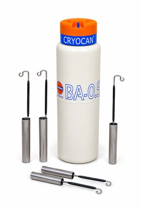 Liquid Nitrogen Container 0.5 LTR Cryocan BA-0.5 Liquid Nitrogen Container 0.5 LTR Cryocan BA-0.5