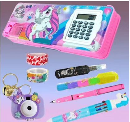 Unicorn School Stationery Gift Pack for Kids