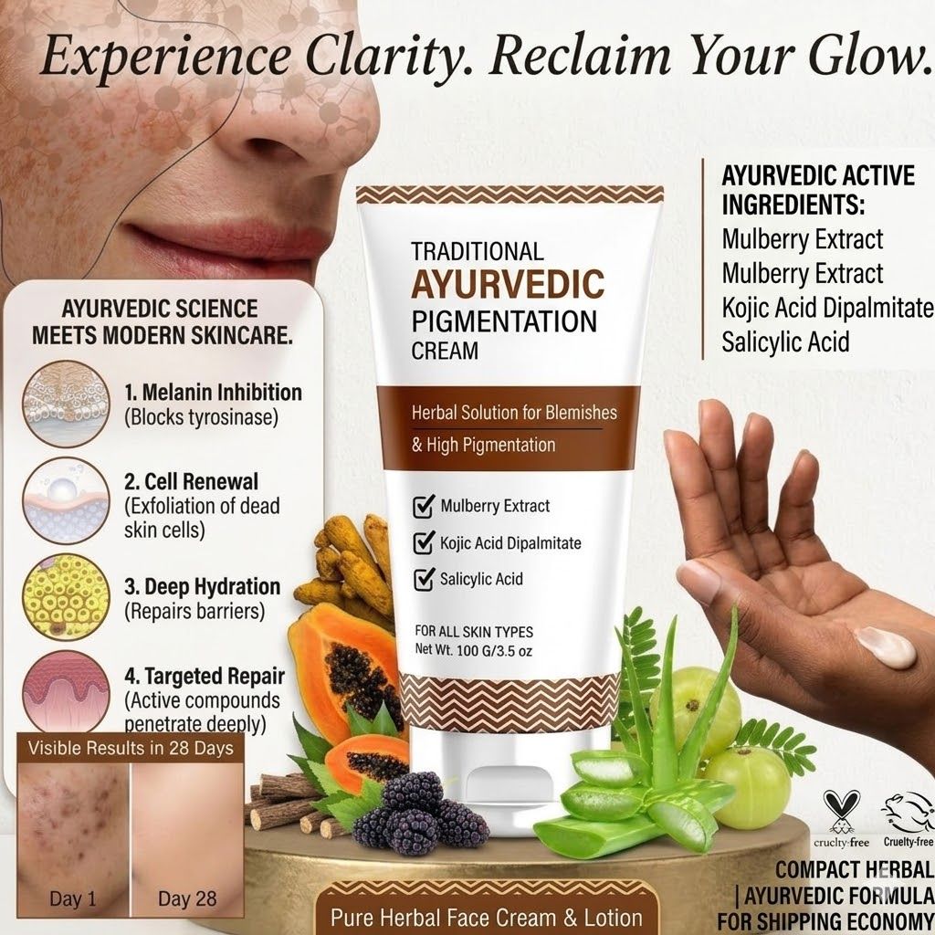Elegantra Anti Pigmentation Cream for Dark Spots, Hyperpigmentation, Blemishes, Acne Marks & Clear Skin Tone  100gm Pack of 1