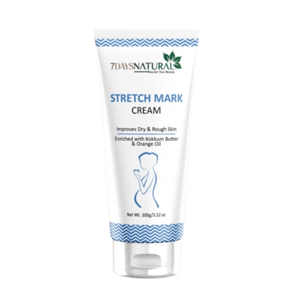 Stretch Mark Removal Cream for Pregnancy - 100g Pack of 1 | Natural Formula with Almond Oil & Kokum Butter for Skin Elasticity & Stretch Marks Prevention