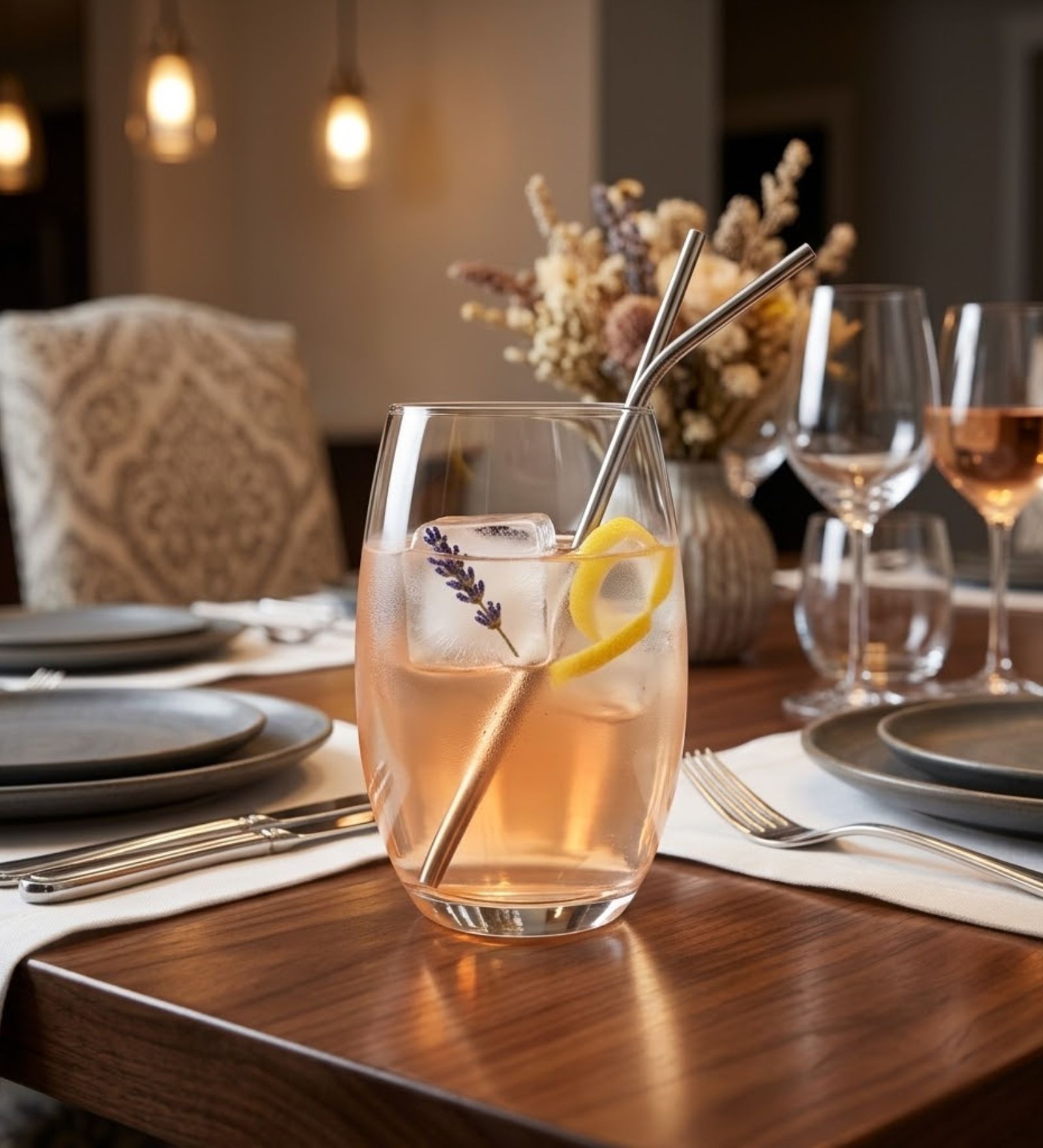 Ocean Madison Hi-Ball Glass 390ml Set of 6 | Premium Transparent Drinking Glasses for Water, Juice, Cocktails, Mocktails & Soft Drinks | Durable Clear Glass Tumblers for Home, Kitchen & Parties