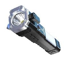  LED Emergency Torch, Rechargeable inbuilt Power Bank, Glass Breaker, Seatbelt Cutter, Magnetic Base