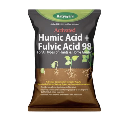 Katyayani Activated Humic Acid + Fulvic Acid 98% | Fertilizer