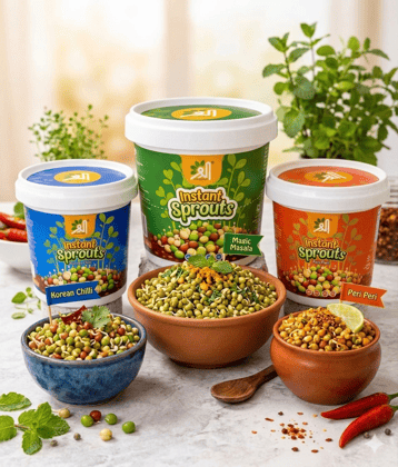 Annashree Instant Sprouts Combo Pack (Pack of 3)