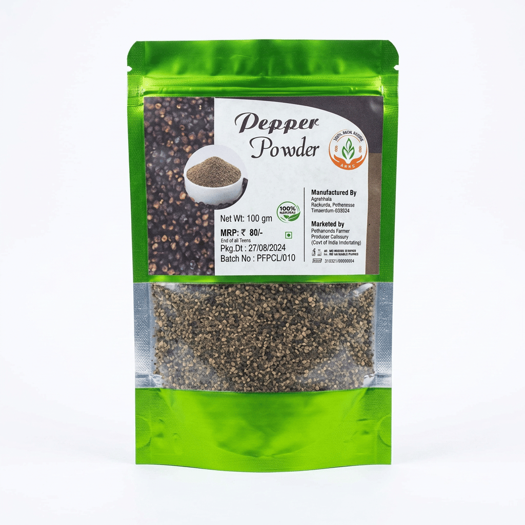 Premium Kerala Pepper Powder | 100gm